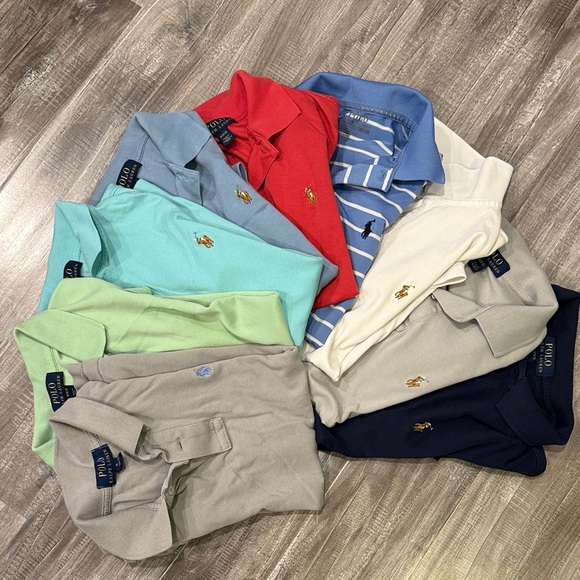 Ralph Lauren Vibrant Polo Shirt Set - Picture 1 of 3